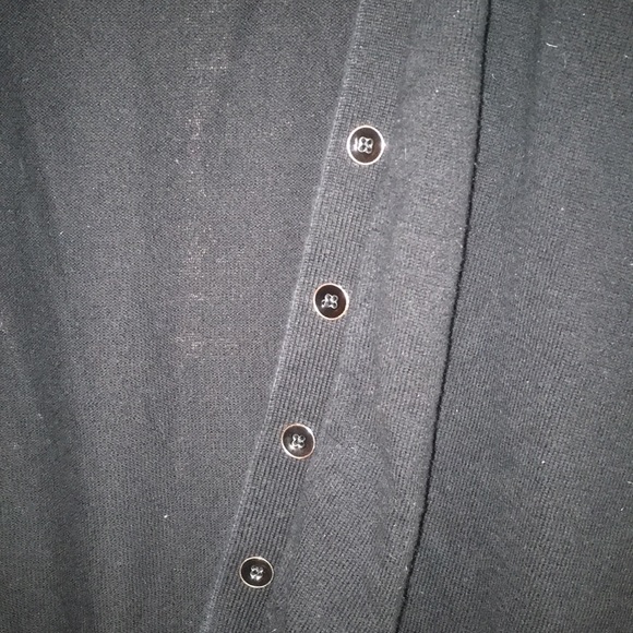 Old Navy 3/4 Sleeve Black Cardigan - Picture 2 of 4